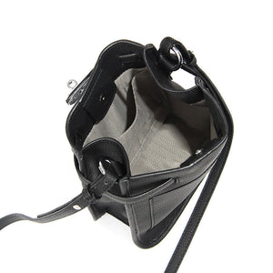 Bag for Mobile Phone-Leather-Spacious-Black/Brown-Ladies Gift