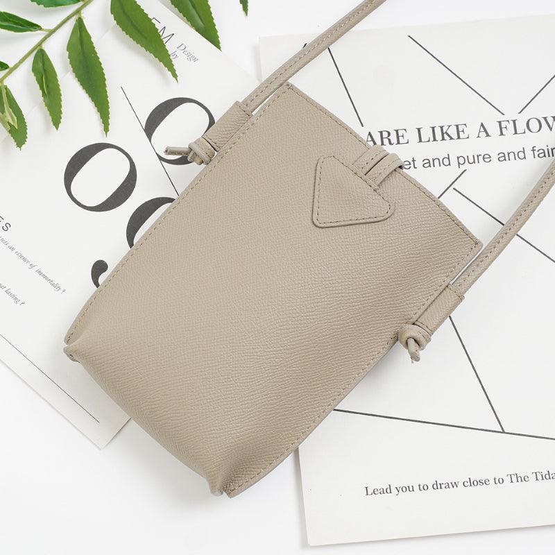 Bags for Mobile Phones-Black/White/Beige-Casual Designer Phone Bag