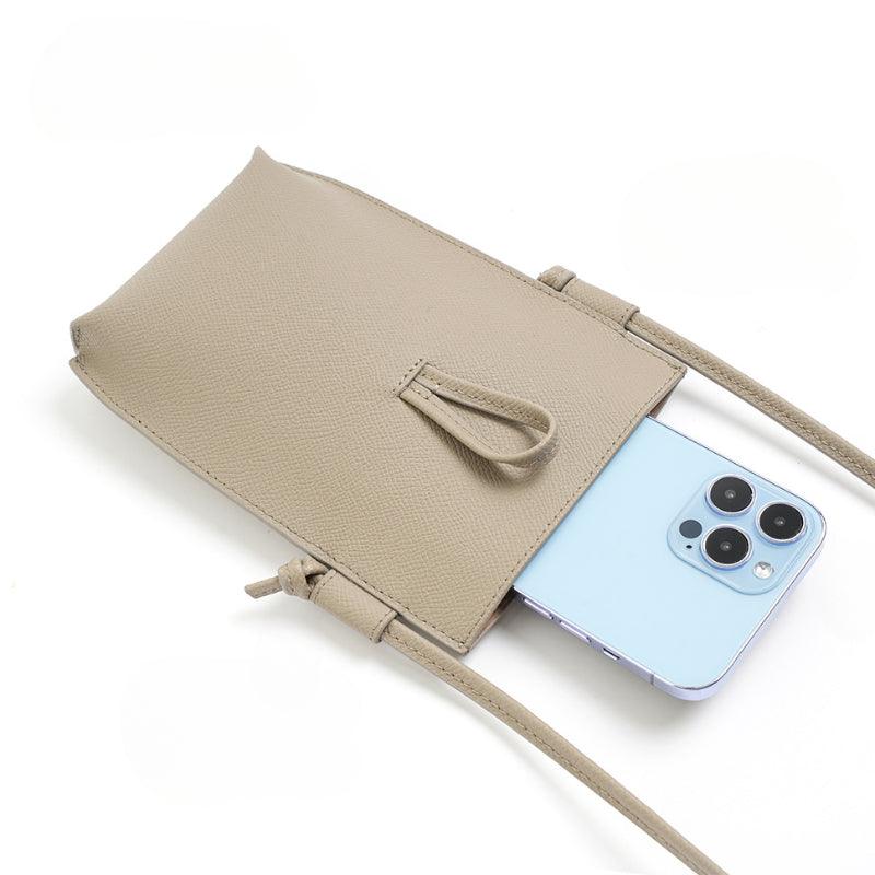 Bags for Mobile Phones-Black/White/Beige-Casual Designer Phone Bag