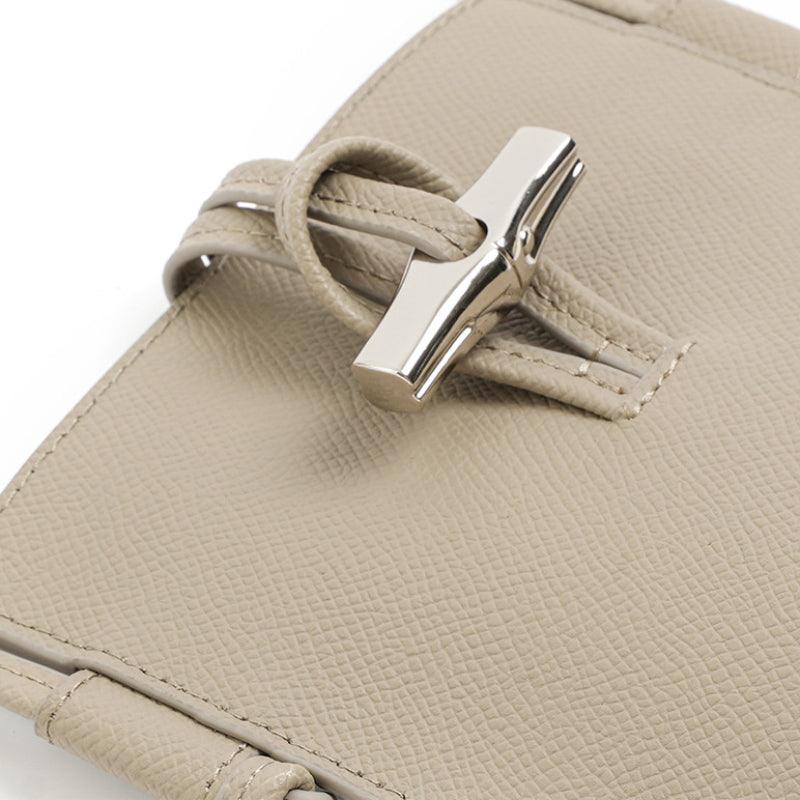 Bags for Mobile Phones-Black/White/Beige-Casual Designer Phone Bag