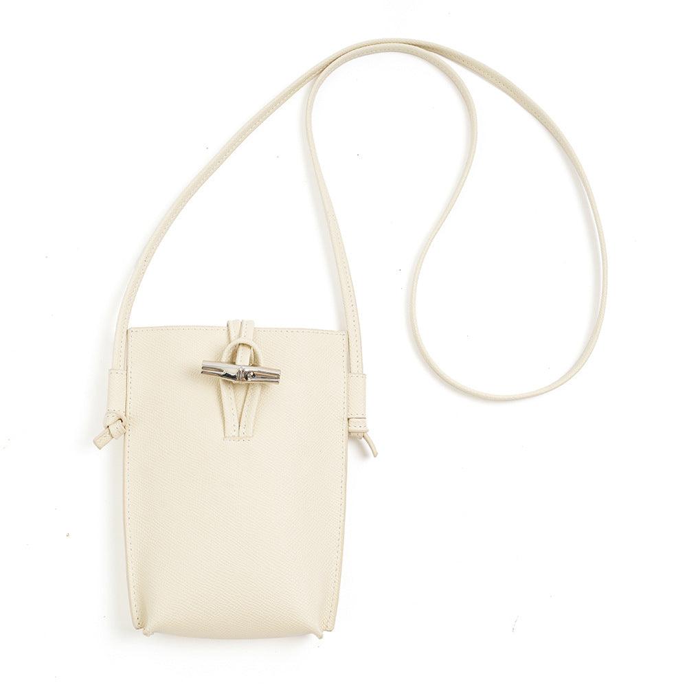 Bags for Mobile Phones-Black/White/Beige-Casual Designer Phone Bag