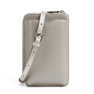 Crossbody Bag for Phone-Leather-Black/Brown/White/Golden/Pink