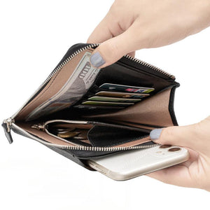 Crossbody Bag for Phone-Leather-Black/Brown/White/Golden/Pink