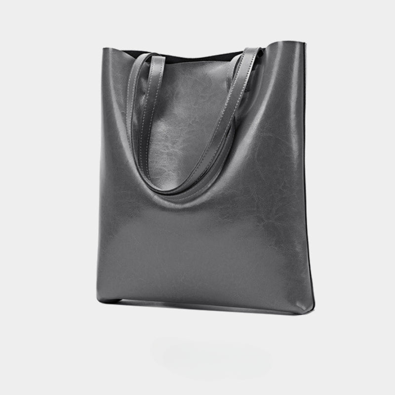 Leather Shoulder Bag for Women – Elegant Practical & Timeless Tote