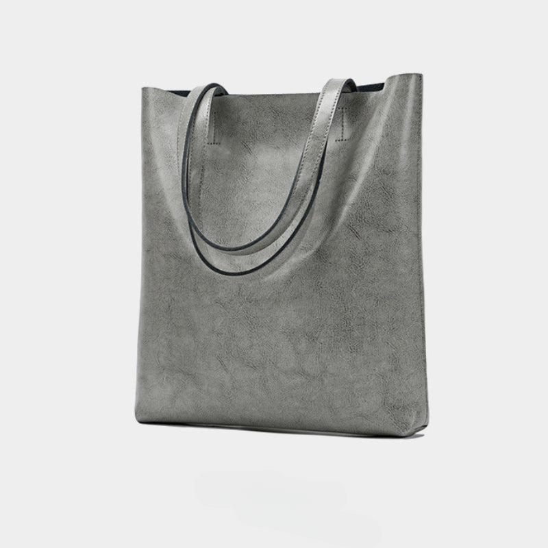 Leather Shoulder Bag for Women – Elegant Practical & Timeless Tote