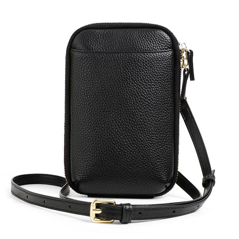Mobile Phone Bag for Ladies-Brown/Green/Blue-Spacious for Ladies