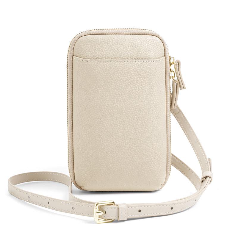 Mobile Phone Bag for Ladies-Brown/Green/Blue-Spacious for Ladies