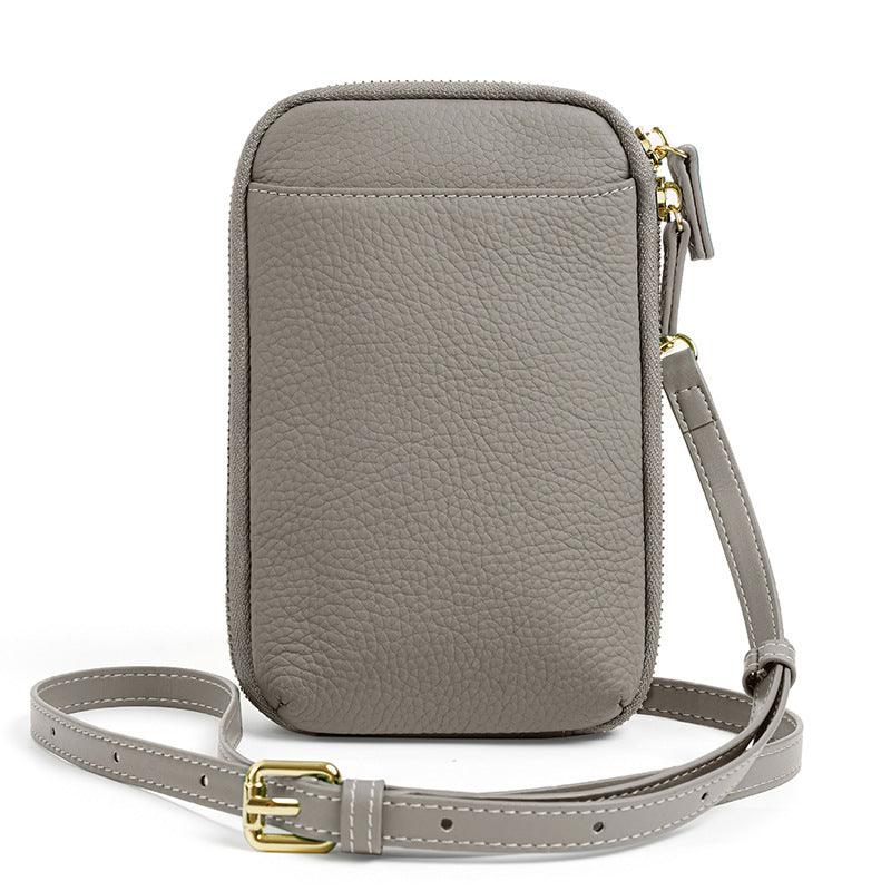 Mobile Phone Bag for Ladies-Brown/Green/Blue-Spacious for Ladies