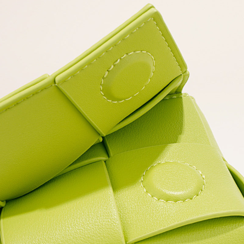 Phone Purse Bag-Braided & Luxury Leather Crossbody Cell Phone Purse