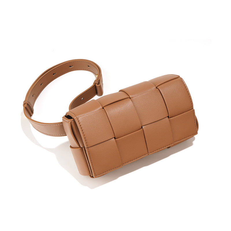 Phone Purse Bag-Braided & Luxury Leather Crossbody Cell Phone Purse