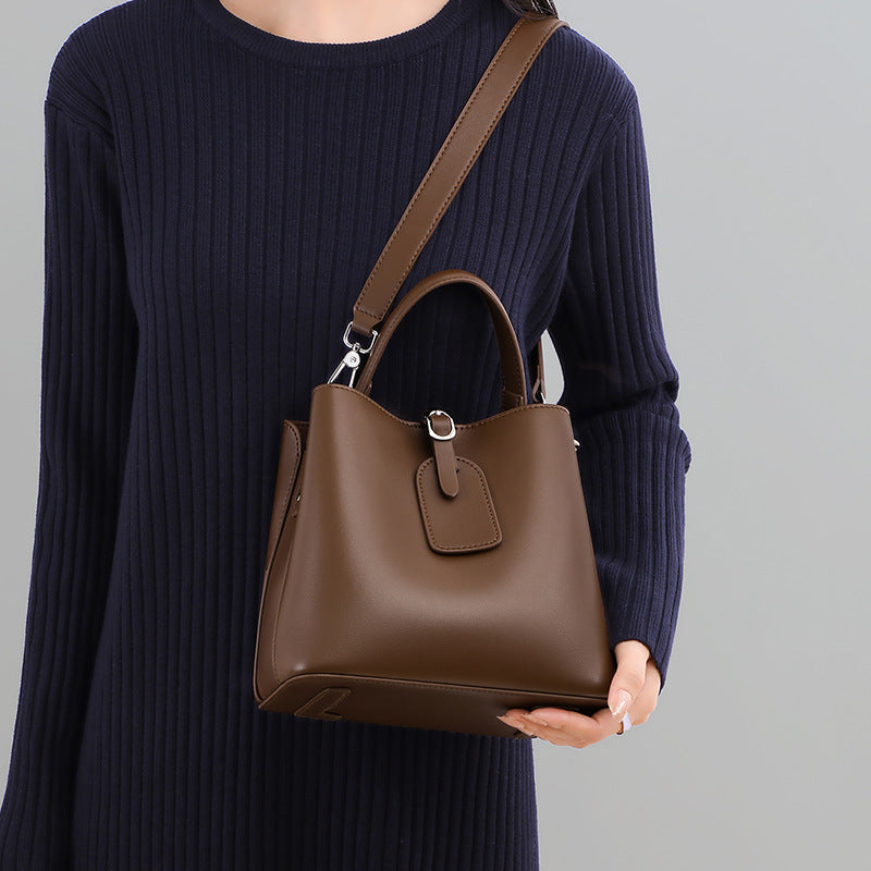 Shoulder and Handbag for Women–Coffee–Practical Timeless & Elegant