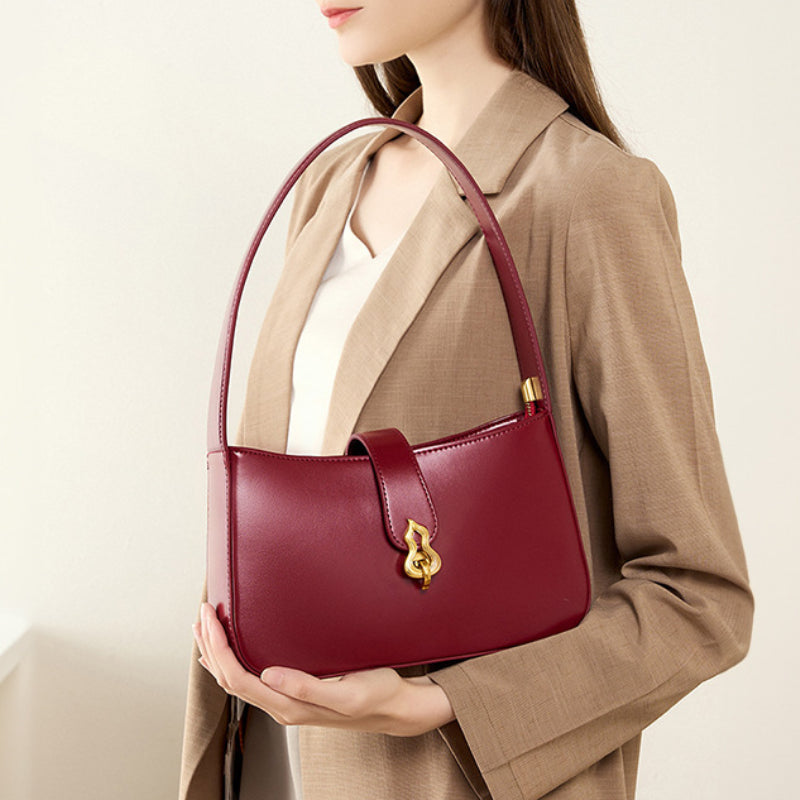 Women’s Elegant Shoulder Bag–Minimalist French Design–Essential