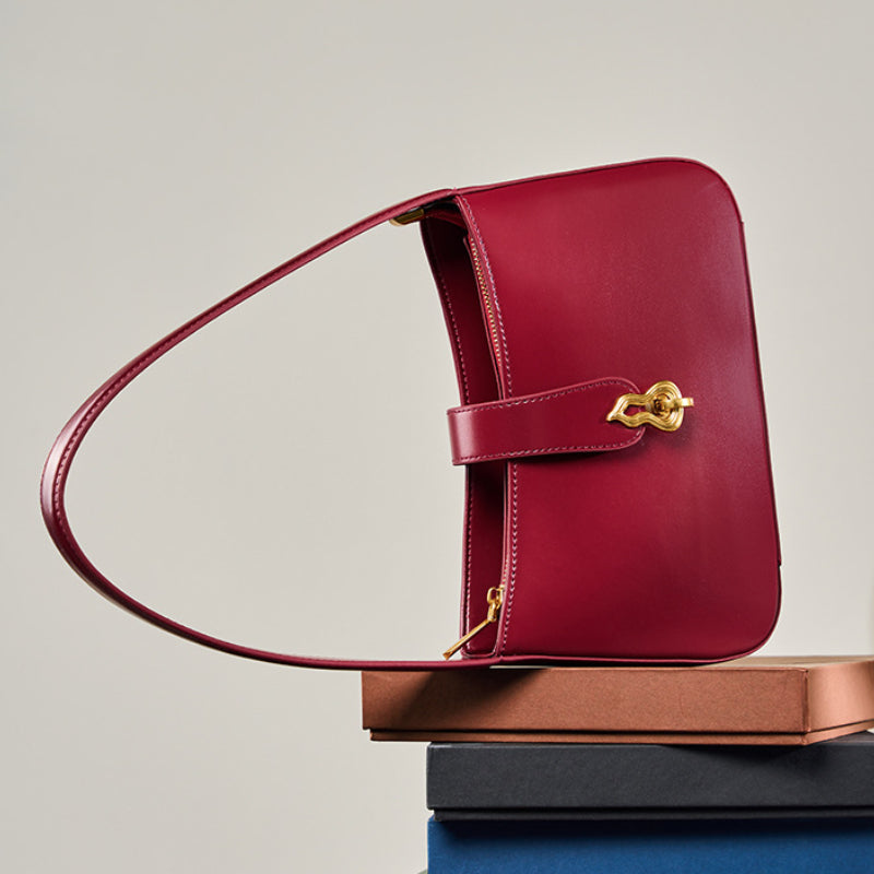 Women’s Elegant Shoulder Bag–Minimalist French Design–Essential