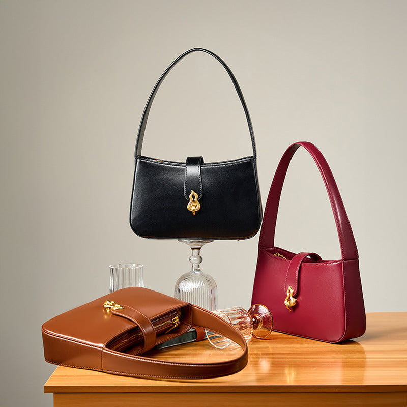 Women’s Elegant Shoulder Bag–Minimalist French Design–Essential