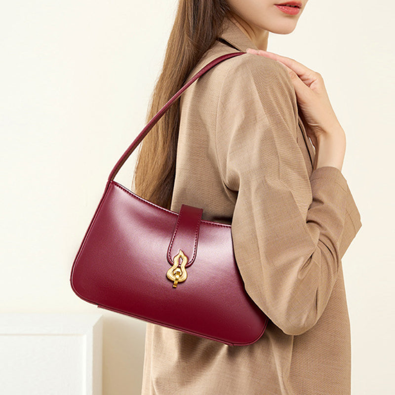 Women’s Elegant Shoulder Bag–Minimalist French Design–Essential