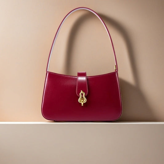 Women’s Elegant Shoulder Bag–Minimalist French Design–Essential